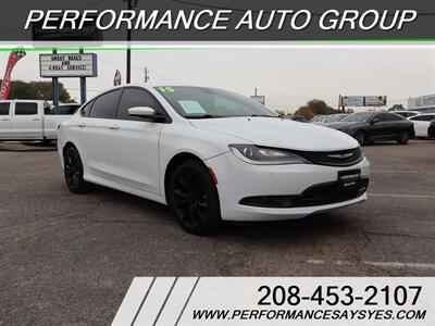 2015 Chrysler 200 S Sedan