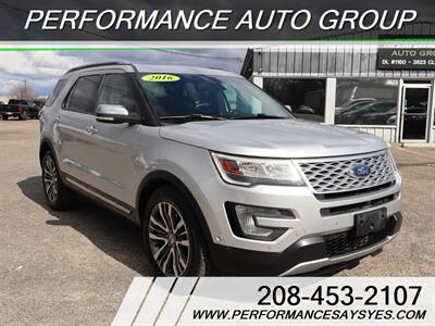 2016 Ford Explorer Platinum SUV
