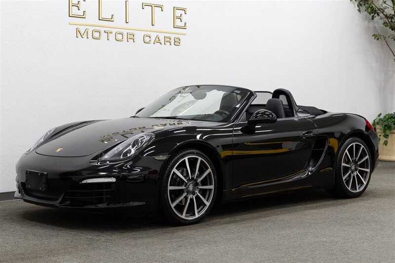 2016 Porsche Boxster Black Edition  