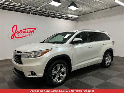 2016 Toyota Highlander Limited AWD SUV