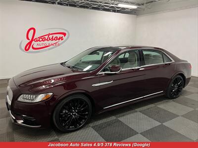 2017 Lincoln Continental Reserve AWD Sedan