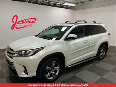 2018 Toyota Highlander Limited Platinum AWD SUV