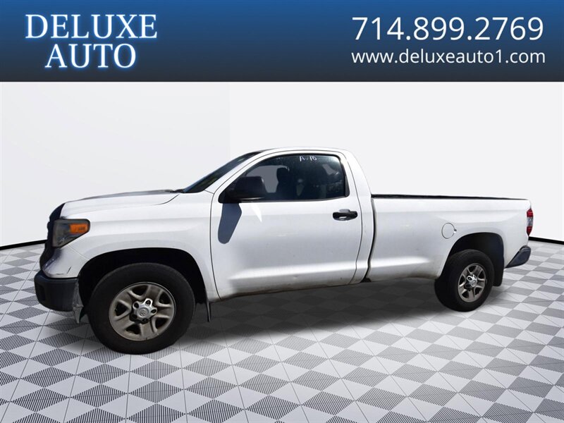 Super White 2017 Toyota Tundra Pickup Truck 4X2 Automatic