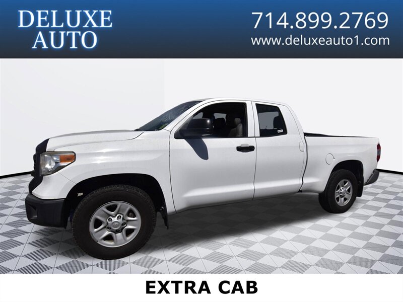Super White 2017 Toyota Tundra Pickup Truck 4X2 Automatic