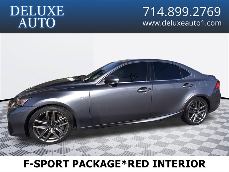 2017 Lexus IS 200t F-SPORT*RED INTERIOR  