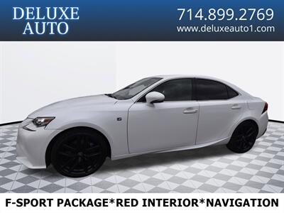 2016 Lexus IS 200t F SPORT*RED INTERIOR*NAVIGATION   - Photo 1 - Midway City, CA 92655