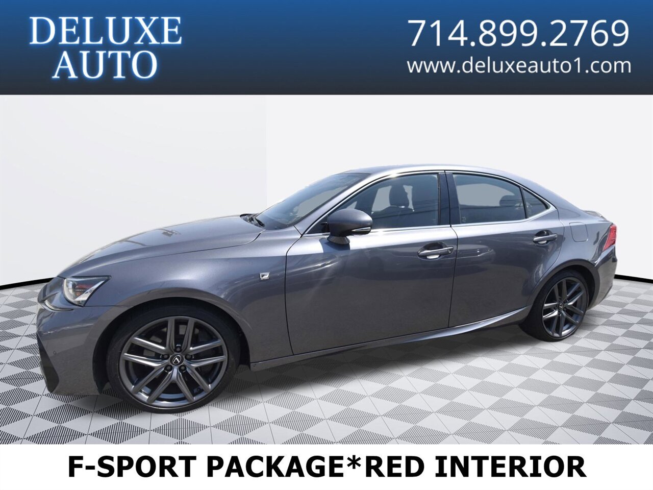2019 Lexus IS 300 F SPORT*RED INTERIOR - Photo 1 - Midway City, CA 92655