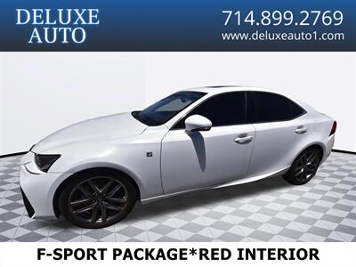 2017 Lexus IS 200t F SPORT*RED INTERIOR   - Photo 1 - Midway City, CA 92655