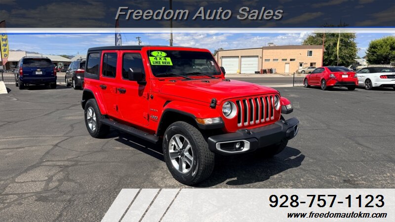 2022 Jeep Wrangler Sahara 4X4   - Photo 1 - Kingman, AZ 86409