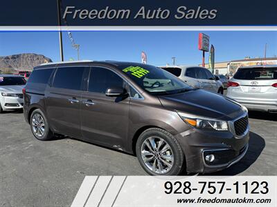 2015 Kia Sedona SX Limited Van