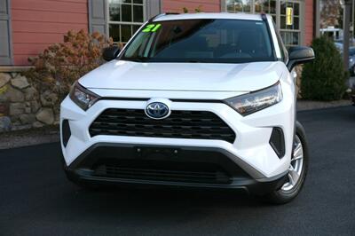 2021 Toyota RAV4 Hybrid LE AWD   - Photo 2 - Strasburg, PA 17579