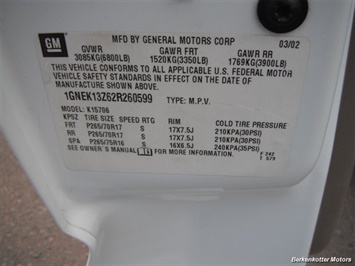 2002 Chevrolet Tahoe LT   - Photo 27 - Parker, CO 80134