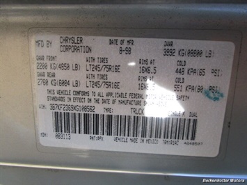 1999 Dodge Ram Pickup 2500 ST   - Photo 52 - Parker, CO 80134