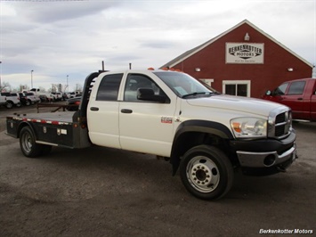 2009 Dodge Ram Chassis 4500 Crew Cab LWB Flatbed 4x4   - Photo 1 - Castle Rock, CO 80104