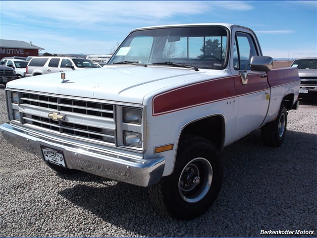 1985 Chevrolet C K 10 Series K10 Silverado