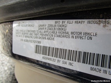 2007 Subaru Legacy   - Photo 52 - Parker, CO 80134