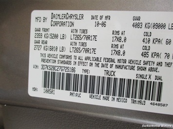 2007 Dodge Ram 2500 SLT Quad Cab Long Box 4x4 6 spd   - Photo 36 - Castle Rock, CO 80104