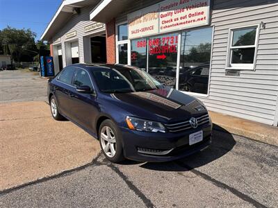 2013 Volkswagen Passat SE PZEV - Photo 1 - Uncasville, CT 06382