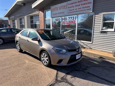 2014 Toyota Corolla LE Plus Sedan