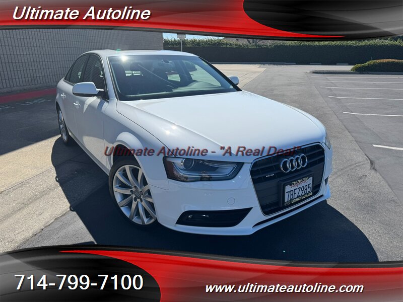 2013 Audi A4 2.0T quattro Premium Plus  