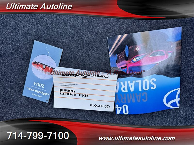 2004 Toyota Camry SLE V6  Solara - Photo 38 - Westminster, CA 92683