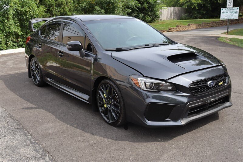 Crystal Black Silica 2019 Subaru WRX STI Sedan All-Wheel Drive 6-Speed Manual