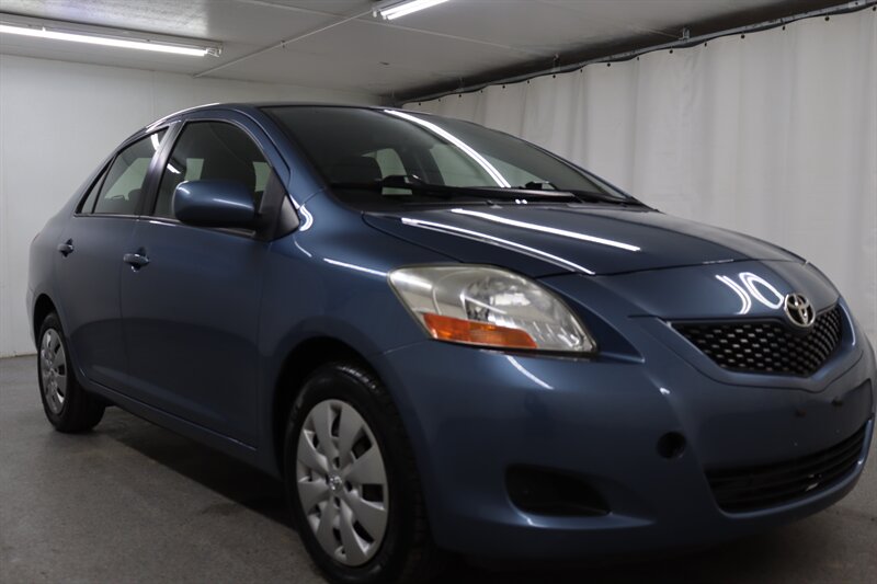 Pacific Blue Metallic 2010 Toyota Yaris Sedan Front-Wheel Drive Automatic