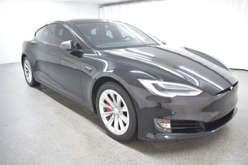 Solid Black 2018 Tesla Model S 100D AWD Sedan All-Wheel Drive Automatic