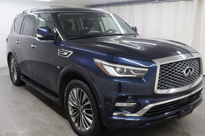 Hermosa Blue 2018 INFINITI QX80 SUV / Crossover All-Wheel Drive Automatic