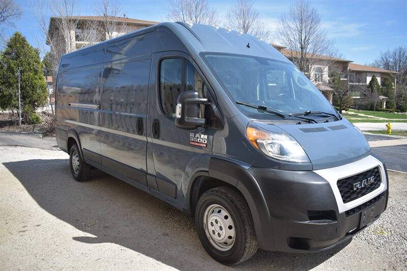 Patriot Blue Pearl Coat 2020 RAM ProMaster 3500 159 High Roof Extended Cargo Van FWD Van Front-Wheel Drive Automatic