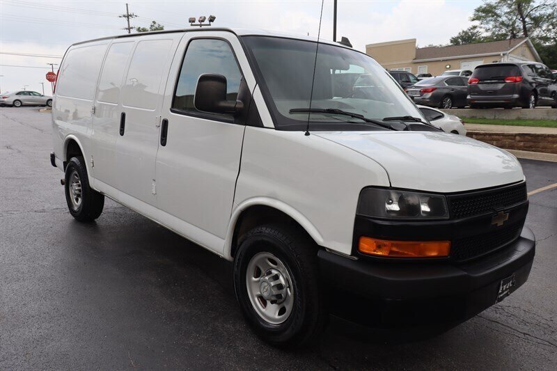 Summit White 2018 Chevrolet Express Cargo Van Rear-Wheel Drive Automatic