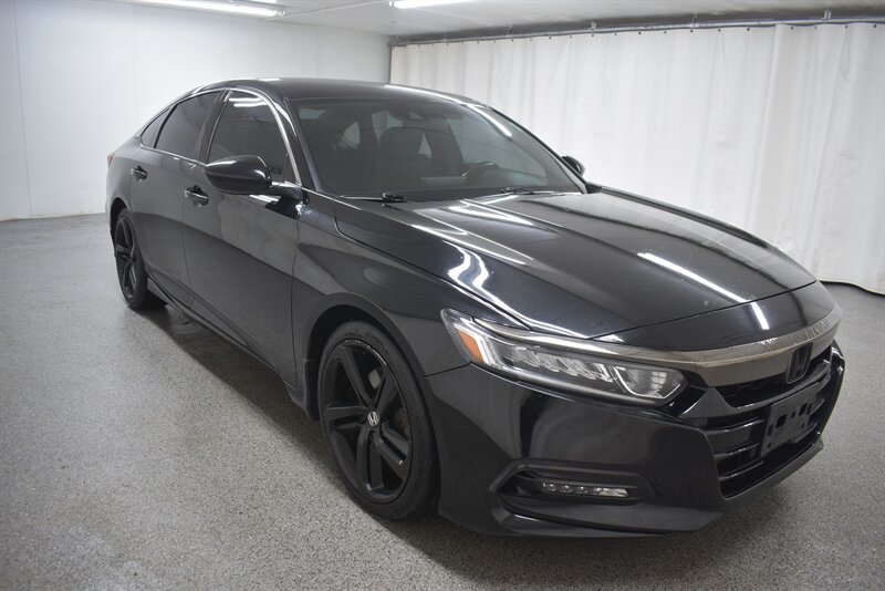 Crystal Black Pearl 2019 Honda Accord 1.5T Sport FWD Sedan Front-Wheel Drive Automatic