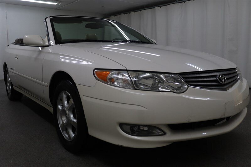 Diamond White Pearl 2002 Toyota Camry Solara Convertible Front-Wheel Drive Automatic