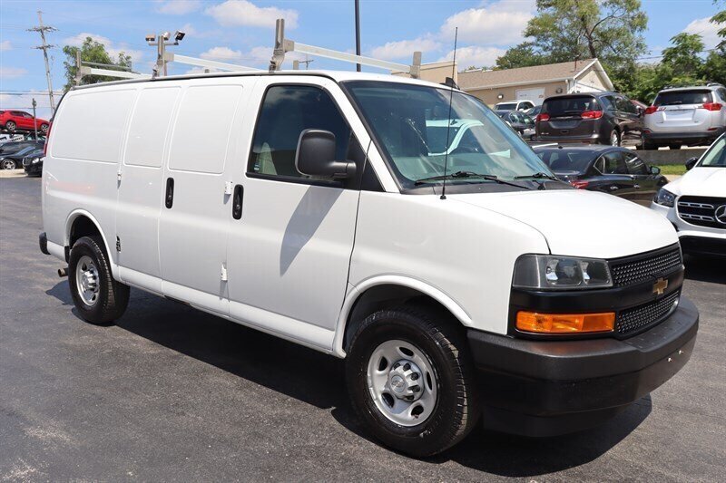Summit White 2018 Chevrolet Express Cargo Van Rear-Wheel Drive Automatic