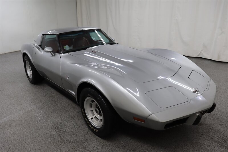 Silver 1978 Chevrolet Corvette Coupe 4-Speed Manual