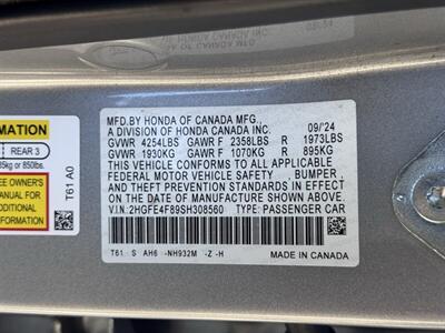 2025 Honda Civic Hybrid Sport - Photo 37 - Studio City, CA 91604