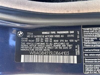 1990 BMW E32 735i   - Photo 48 - Studio City, CA 91604