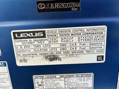 2016 Lexus NX 300h   - Photo 52 - Studio City, CA 91604