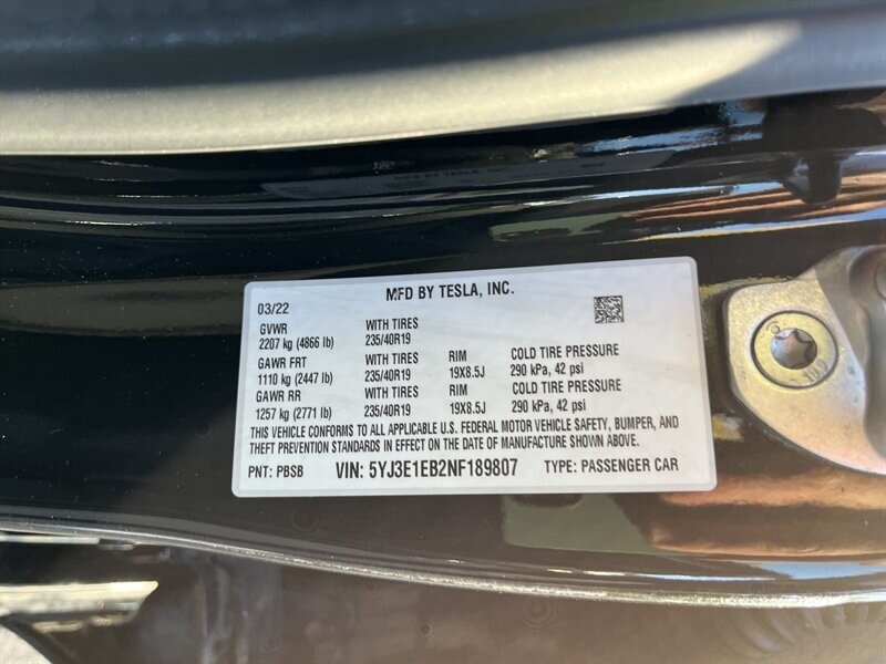 2022 Tesla Model 3 Long Range photo 27