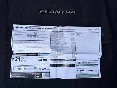 2013 Hyundai ELANTRA Coupe GS   - Photo 56 - Studio City, CA 91604