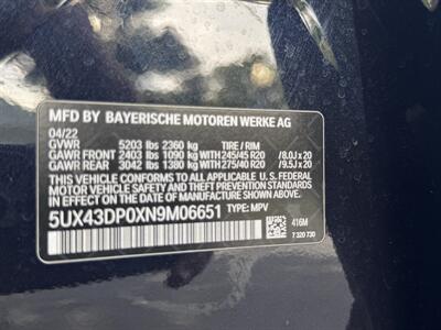 2022 BMW X3 sDrive30i  M Sport Line - Photo 49 - Studio City, CA 91604