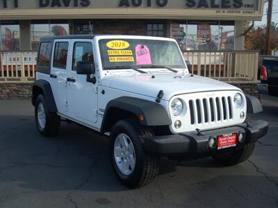 2018 Jeep Wrangler JK Unlimited Sport S   - Photo 1 - Turlock, CA 95380