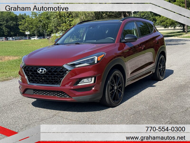 Gemstone Red 2019 Hyundai Tucson SUV / Crossover Front-Wheel Drive 6-Speed Automatic