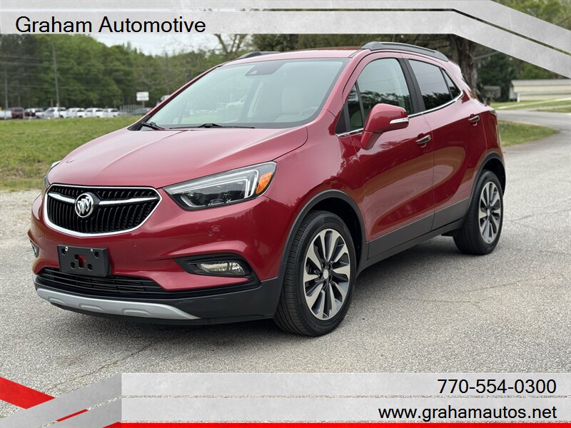Winterberry Red Metallic 2019 Buick Encore Essence FWD SUV / Crossover Front-Wheel Drive Automatic