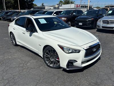 2018 INFINITI Q50 Red Sport 400 - Photo 2 - Sacramento, CA 95821