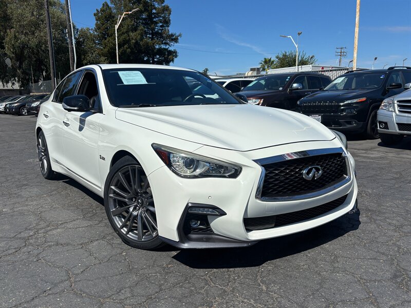 2018 INFINITI Q50 Red Sport 400   - Photo 1 - Sacramento, CA 95821