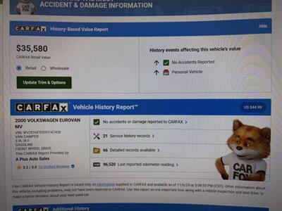 2000 Volkswagen EuroVan MV - Photo 47 - Sacramento, CA 95821