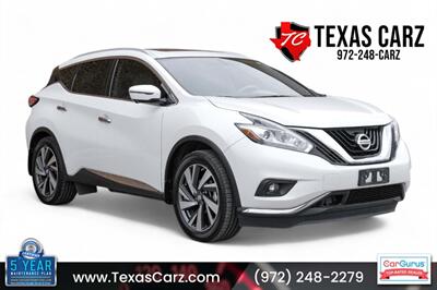 2018 Nissan Murano Platinum   - Photo 1 - Dallas, TX 75220