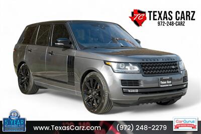 2017 Land Rover Range Rover 5.0L V8 Supercharged   - Photo 1 - Dallas, TX 75220