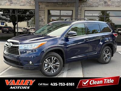 2016 Toyota Highlander XLE SUV